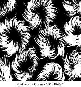 Brush stroke pattern. Watercolor.