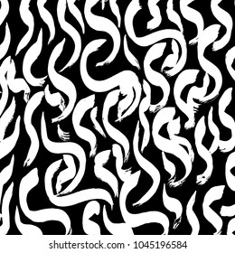 Brush stroke pattern. Watercolor.