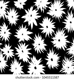 Brush stroke pattern. Watercolor.