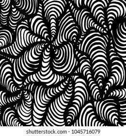 Brush stroke pattern. Watercolor.