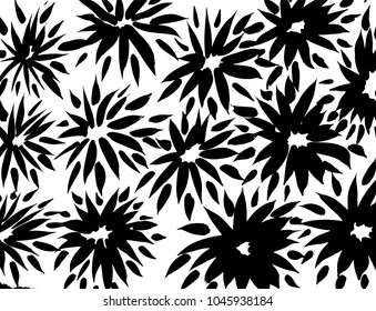 Brush stroke pattern. Watercolor.
