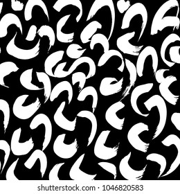 Brush stroke pattern. Watercolor.