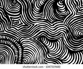Brush stroke pattern. Watercolor.