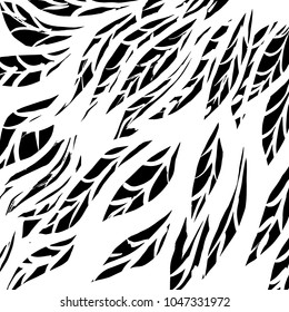 Brush stroke pattern. Watercolor.