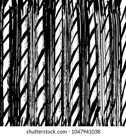 Brush stroke pattern. Watercolor.