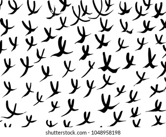 Brush stroke pattern. Watercolor.