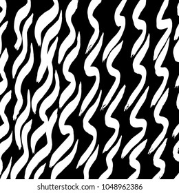 Brush stroke pattern. Watercolor.