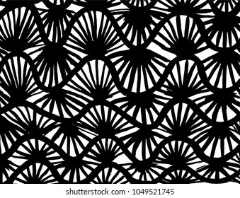 Brush stroke pattern. Watercolor.