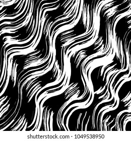 Brush stroke pattern. Watercolor.