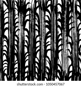 Brush stroke pattern. Watercolor.