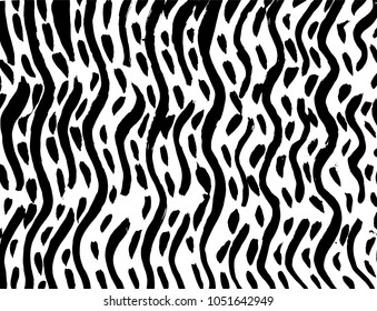 Brush stroke pattern. Watercolor.