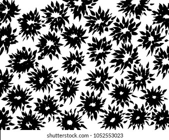 Brush stroke pattern. Watercolor.