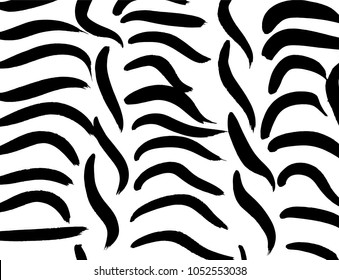 Brush stroke pattern. Watercolor.