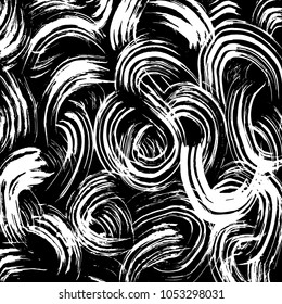 Brush stroke pattern. Watercolor.