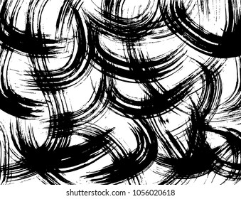 Brush stroke pattern. Watercolor.
