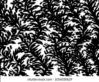 Brush stroke pattern. Watercolor.