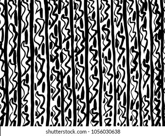 Brush stroke pattern. Watercolor.