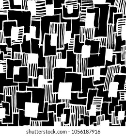Brush stroke pattern. Watercolor.