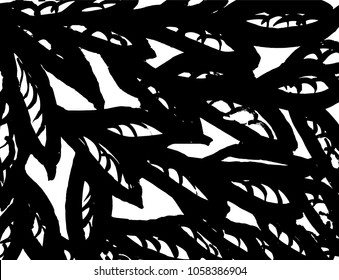 Brush stroke pattern. Watercolor.