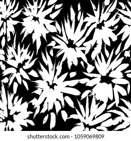 Brush stroke pattern. Watercolor.
