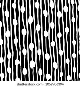 Brush stroke pattern. Watercolor.