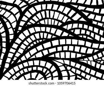 Brush stroke pattern. Watercolor.