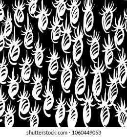 Brush stroke pattern. Watercolor.