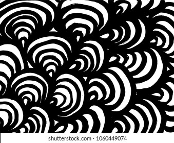 Brush stroke pattern. Watercolor.