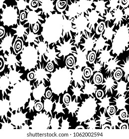 Brush stroke pattern. Watercolor.