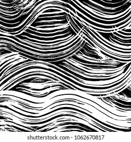 Brush stroke pattern. Watercolor.