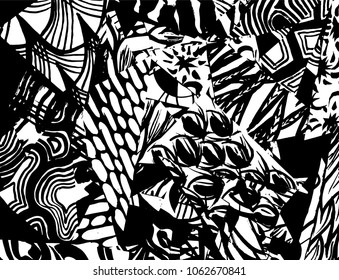 Brush stroke pattern. Watercolor.