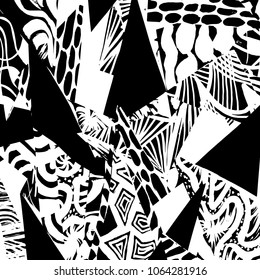 Brush stroke pattern. Watercolor.