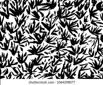 Brush stroke pattern. Watercolor.