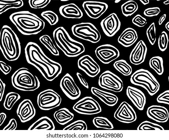 Brush stroke pattern. Watercolor.