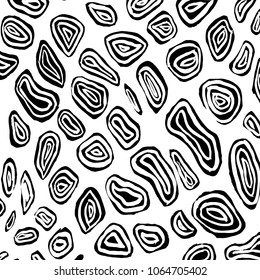 Brush stroke pattern. Watercolor.