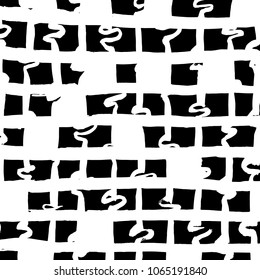 Brush stroke pattern. Watercolor.