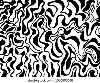 Brush stroke pattern. Watercolor.