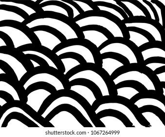 Brush stroke pattern. Watercolor.