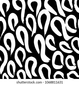 Brush stroke pattern. Watercolor.