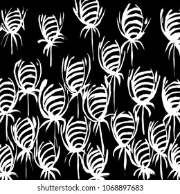 Brush stroke pattern. Watercolor.