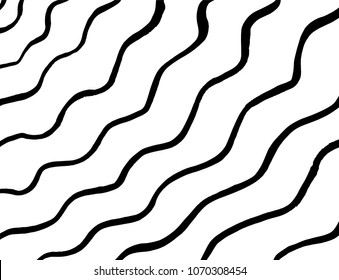 Brush stroke pattern. Watercolor.