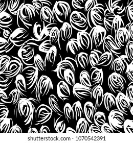 Brush stroke pattern. Watercolor.