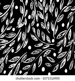 Brush stroke pattern. Watercolor.