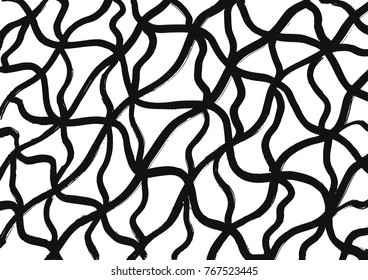 Brush stroke pattern. Watercolor.