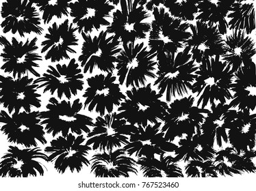 Brush stroke pattern. Watercolor.