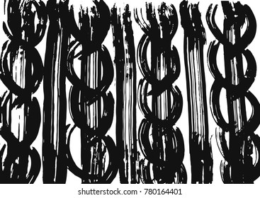 Brush stroke pattern. Watercolor.