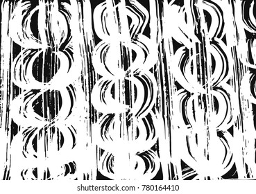 Brush stroke pattern. Watercolor.