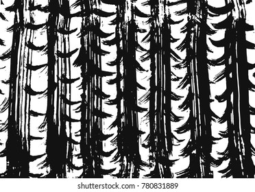 Brush stroke pattern. Watercolor.