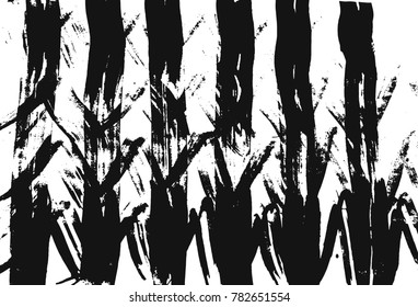 Brush stroke pattern. Watercolor.