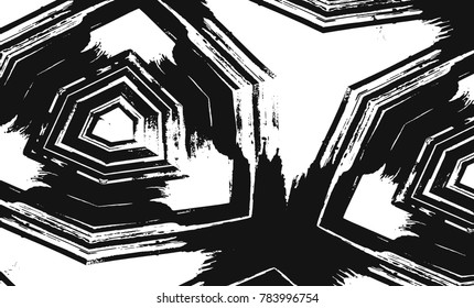 Brush stroke pattern. Watercolor.